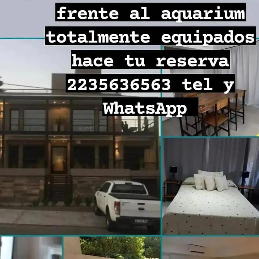 Departamentos Frente A La Playa Faro Vistas Del Sur Apartment Mar del Plata Luaran gambar